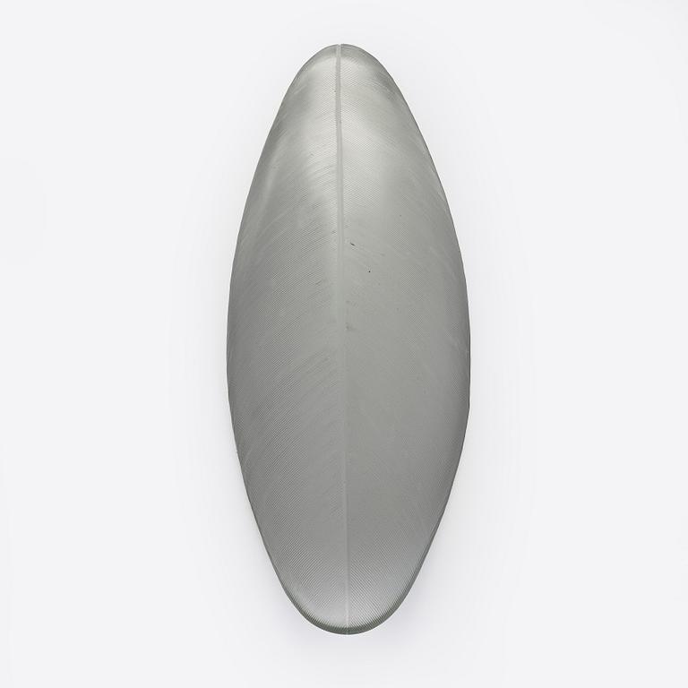 Tapio Wirkkala, konstglas, "Fjäder", signerad Tapio Wirkkala Iittala -54.