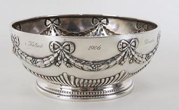 SKÅL. Silver, C.G Hallberg 1905.