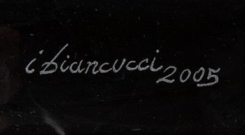 GLASSKULPTUR, blyglas, signerad I. Biancucci, daterad 2005.