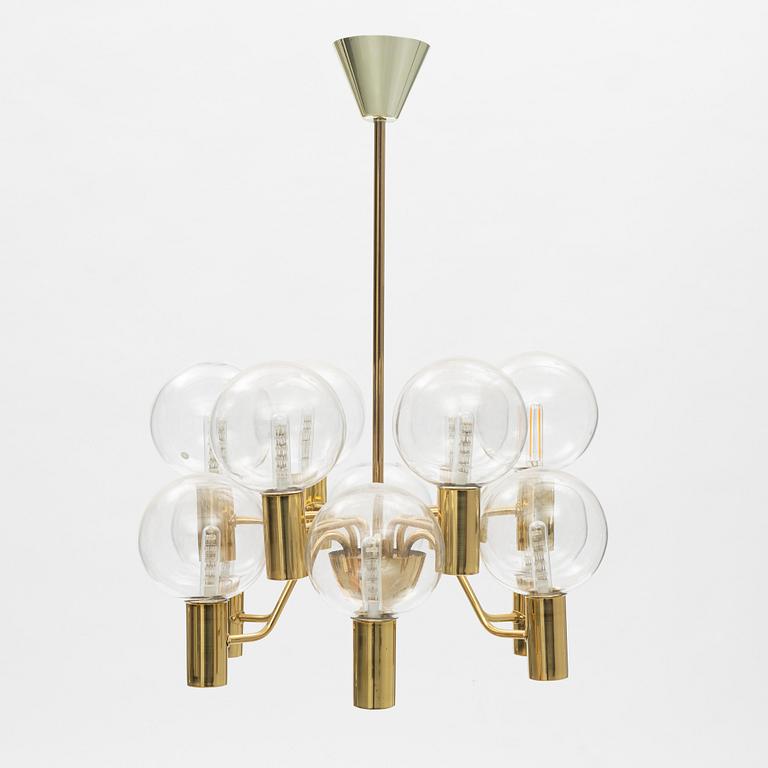 Hans-Agne Jakobsson, a 'Patricia T-372-12' ceiling lamp, Markaryd, second half of the 20th century.