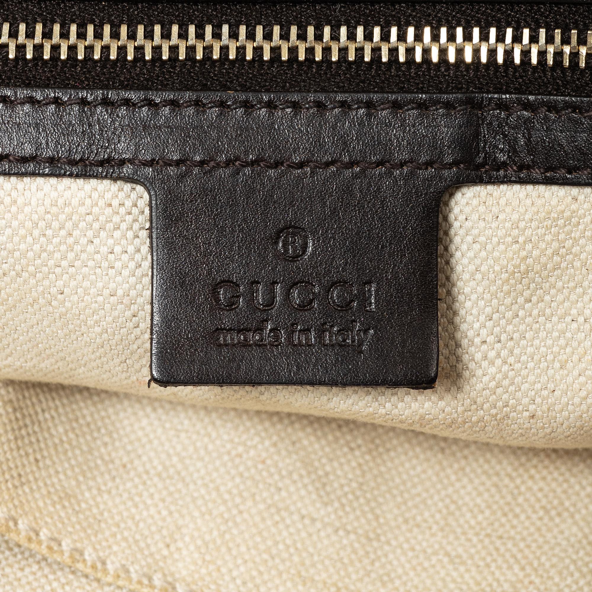 Gucci, Bag, "Vintage Web Saddle GG Bag".