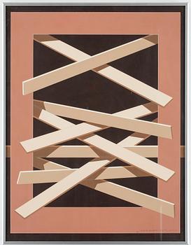 LENNART NYSTRÖM, litografi, triptyk, ett blad sign.