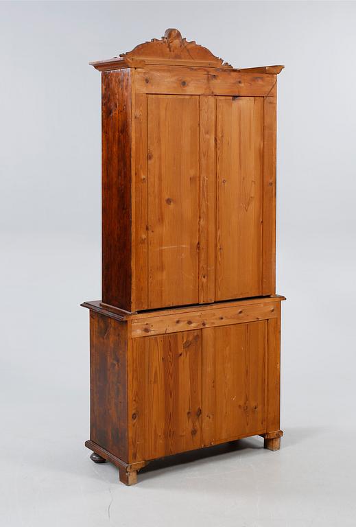 BOKSKÅP, sent 1800-tal.