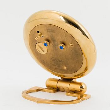 CARTIER, clock, 78 mm.