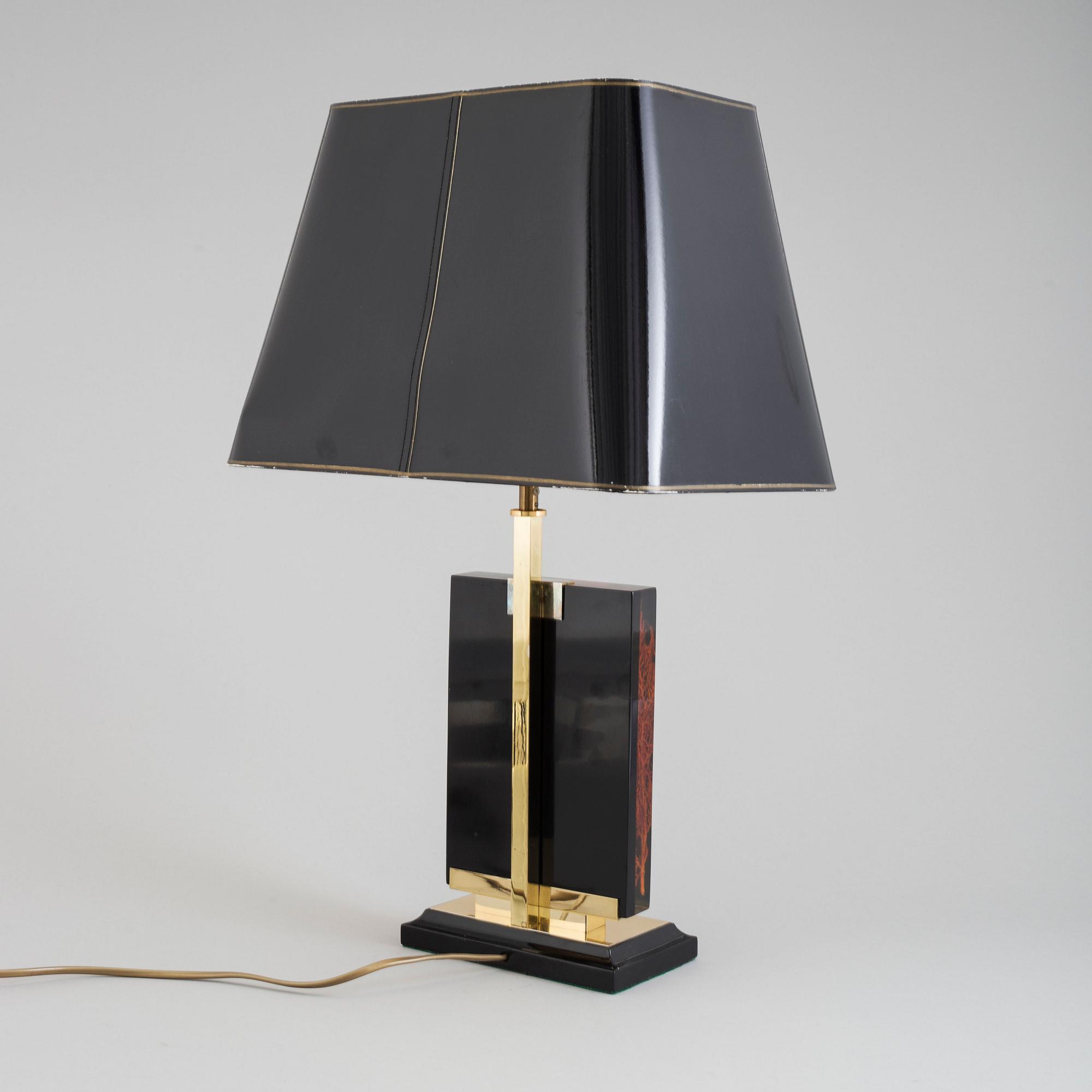 BORDSLAMPA, Maison Le Dauphin, Frankrike, 1970-/80-tal.