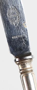 PARTI BESTICK, 97 delar. Silver, bl a GAB.