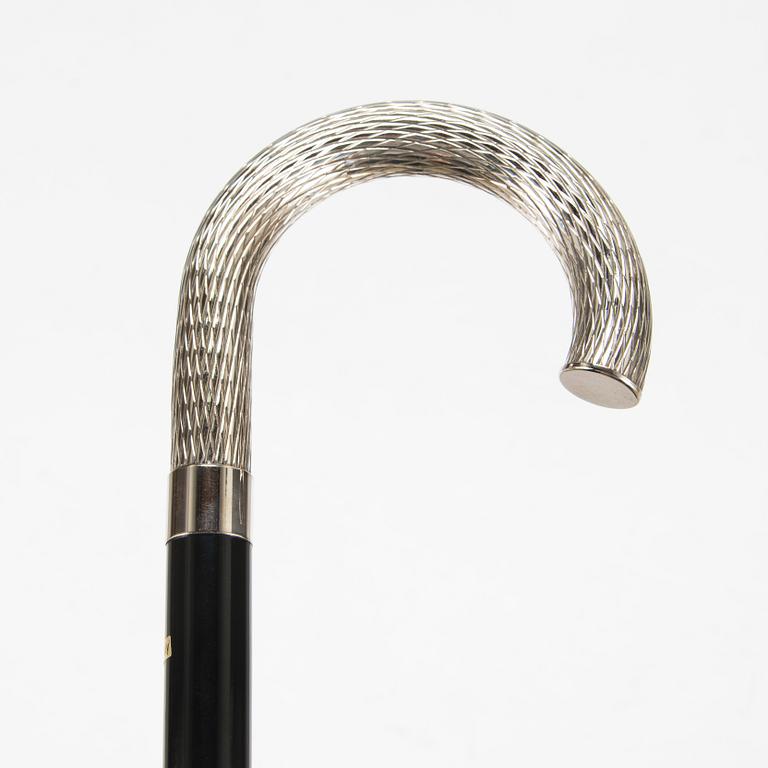 Spatserkäpp, kryckan sterlingsilver, Italien 2000-tal.