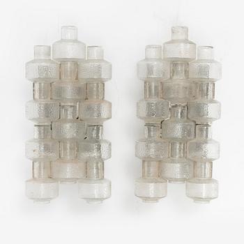 Gert Nyström, vägglampor, ett par, "Festival", Fagerhults Belysning, 1900-talets andra hälft.