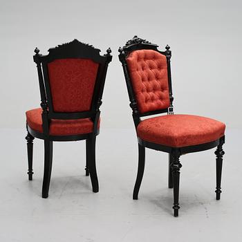 STOLAR och BORD, ny-Louis Seize, sent 1800-tal.