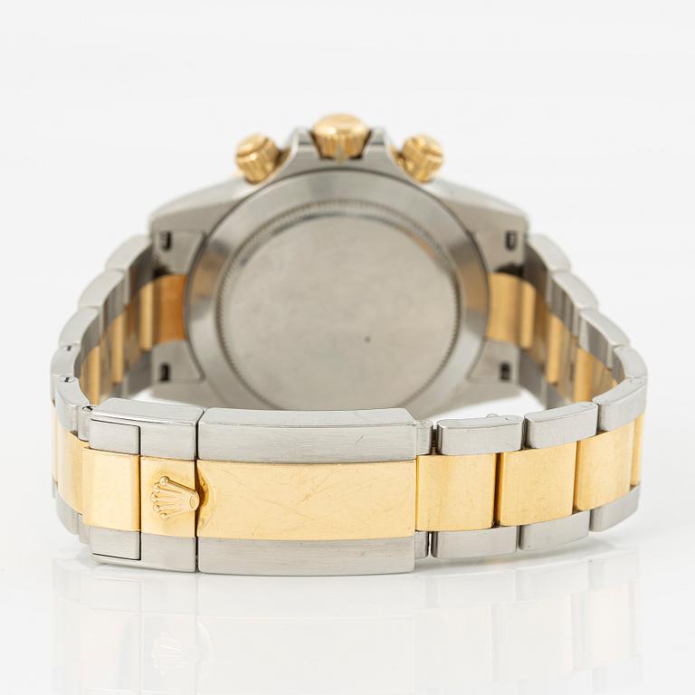 Rolex, Oyster Perpetual, Cosmograph Daytona, Chronometer, "Diamond Dial", wristwatch, 40 mm.