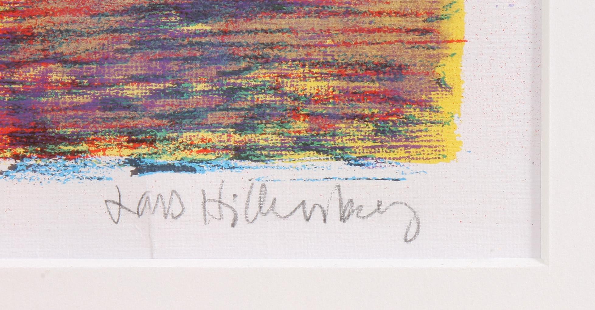 HILLERSBERG, LARS. Litografi. Sign o nr 7/200.(d).