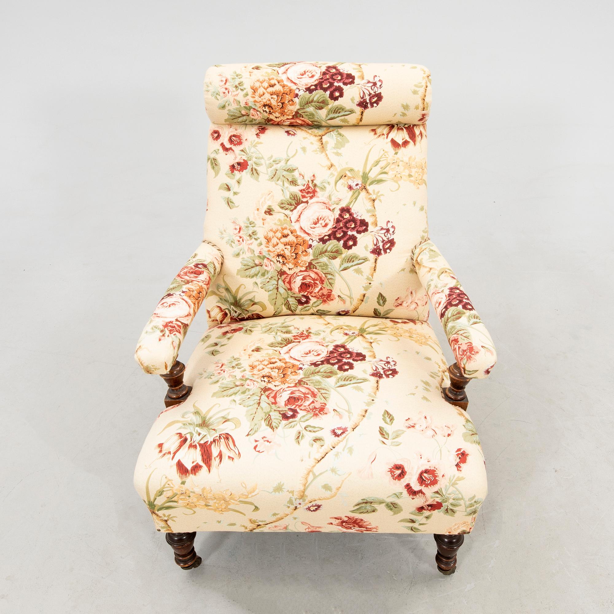 Fåtölj sekelskiftet 1900.