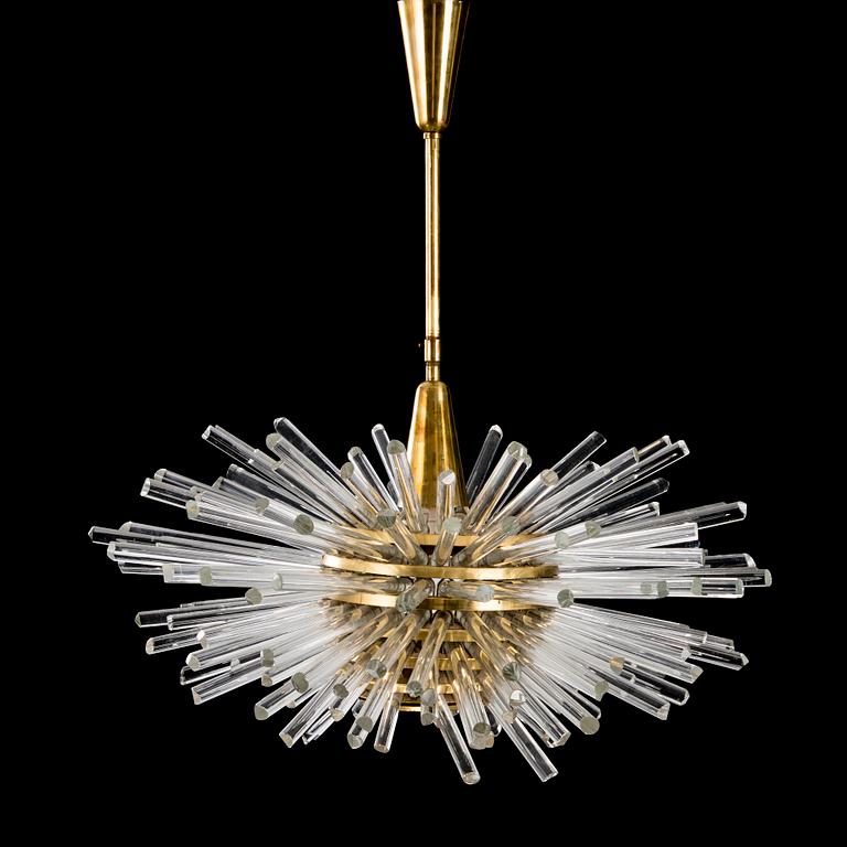 An Austrian 1960s 'Miracle' chandelier by Bakalowits & Sohne.