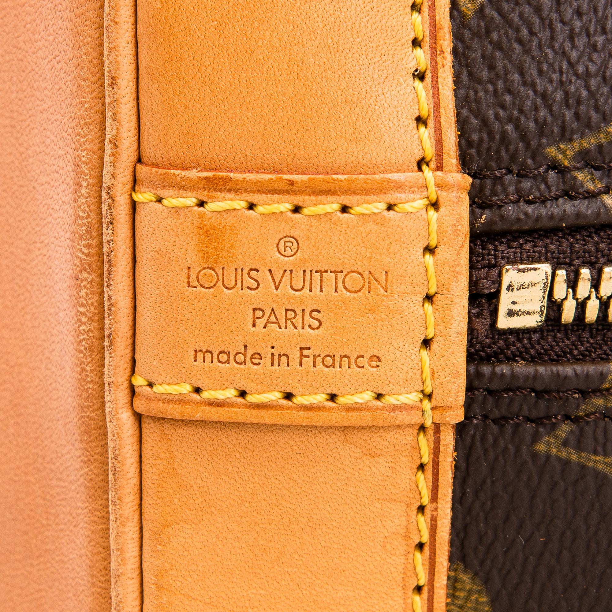 Louis Vuitton, a monogram 'Alma' handbag.