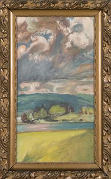 Eemu Myntti, oil on canvas, unsigned.