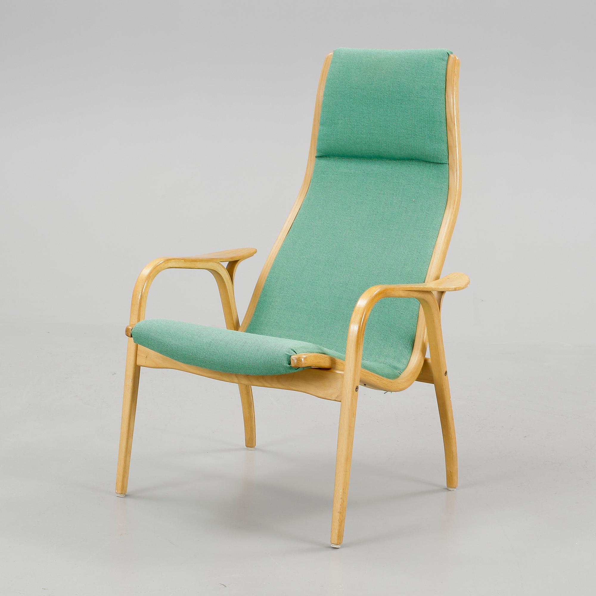 FÅTÖLJ, "Lamino", Yngve Ekström, 1900-talets andra hälft.