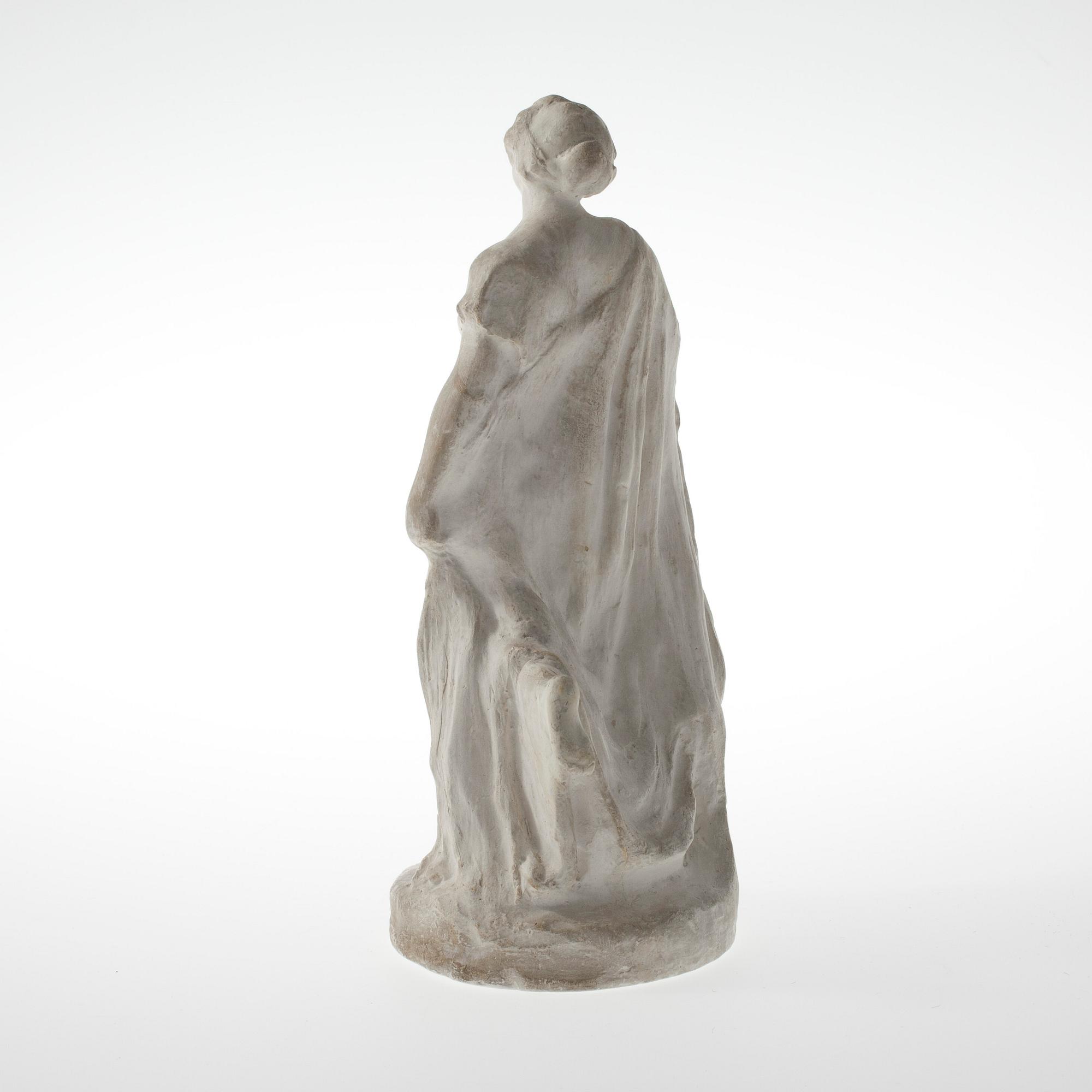 VILLE VALLGREN, skulptur, gips, signerad.