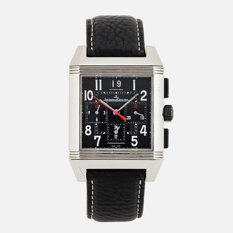 JAEGER LECOULTRE, Reverso Squadra, wristwatch, Chronograph, 50 x 34 mm.