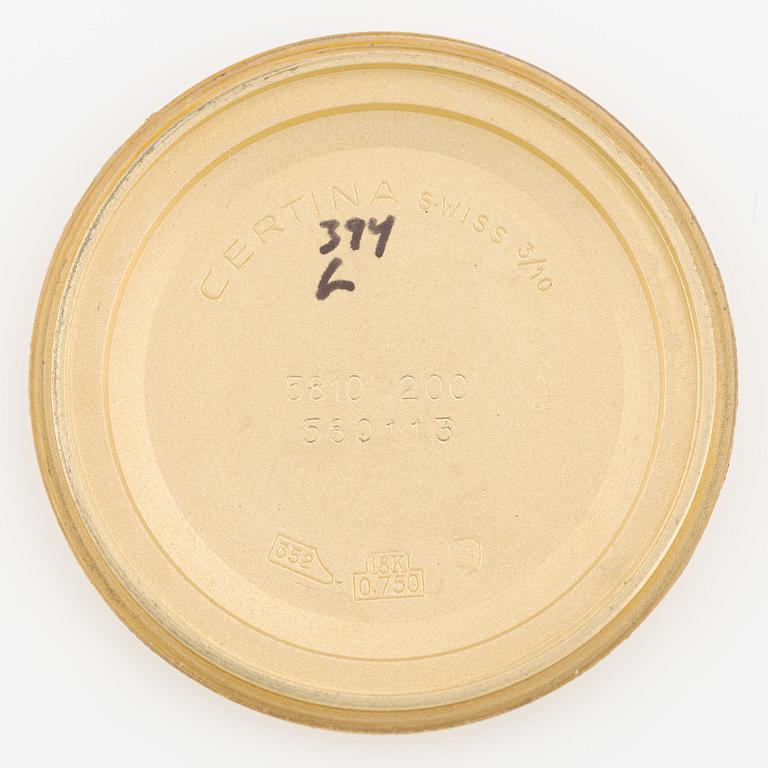 Certina, Chronomètre, ca 1970.