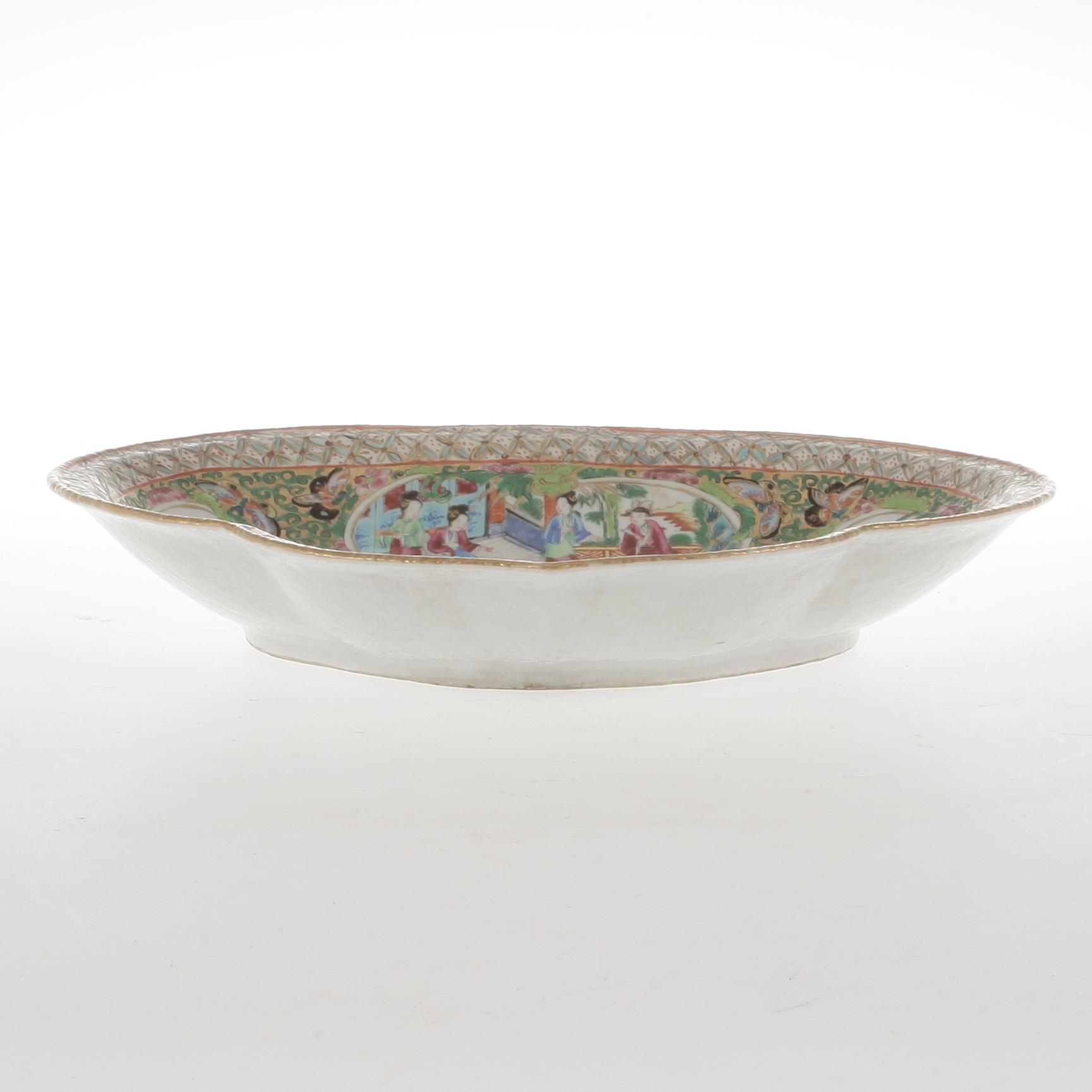 FAT, porslin, Kanton, 1800-tal.