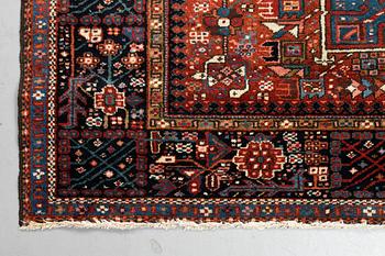 A rug, semi-antique Karadja, ca 196 x 150 cm.