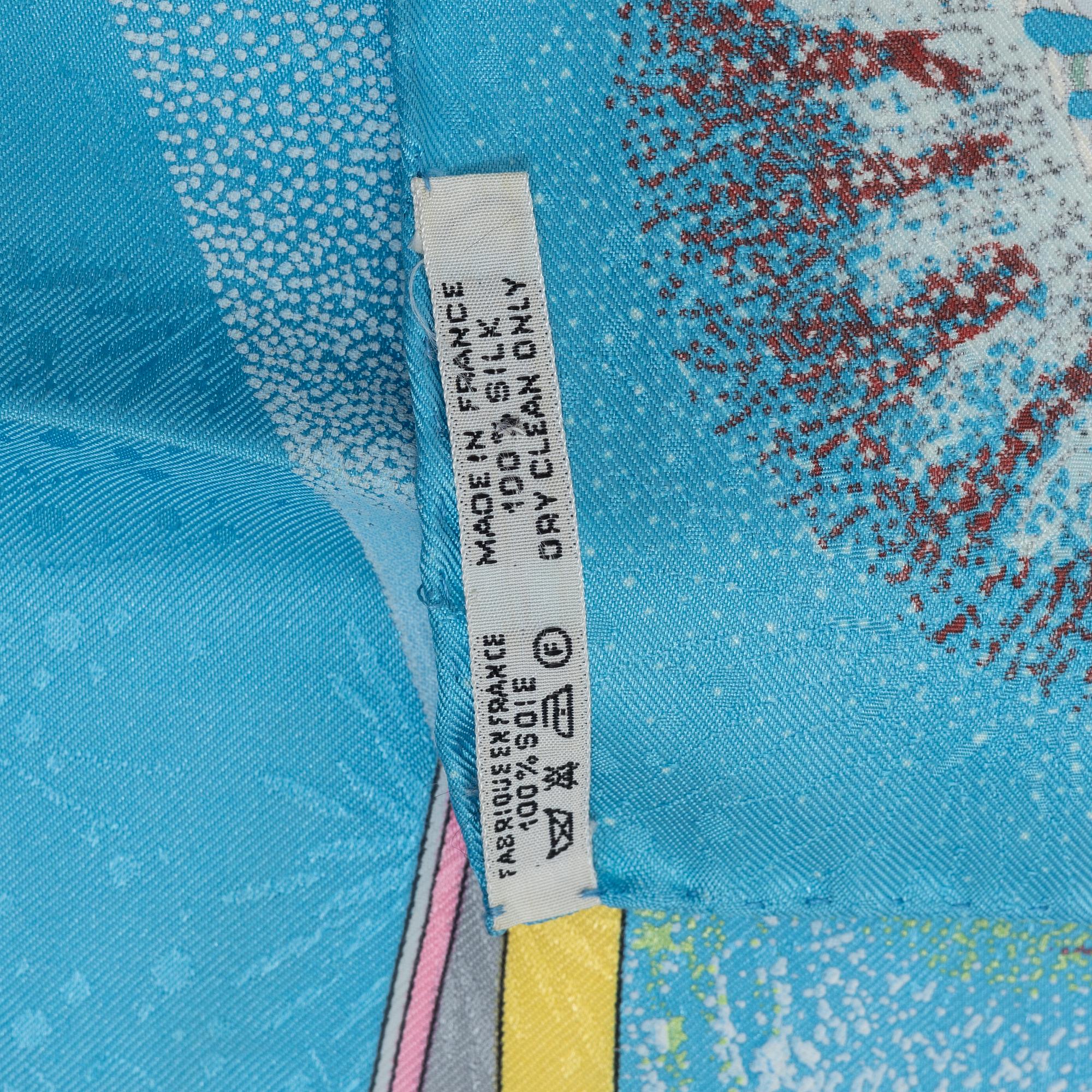 Hermès, scarf, "Feux d'Artifice".