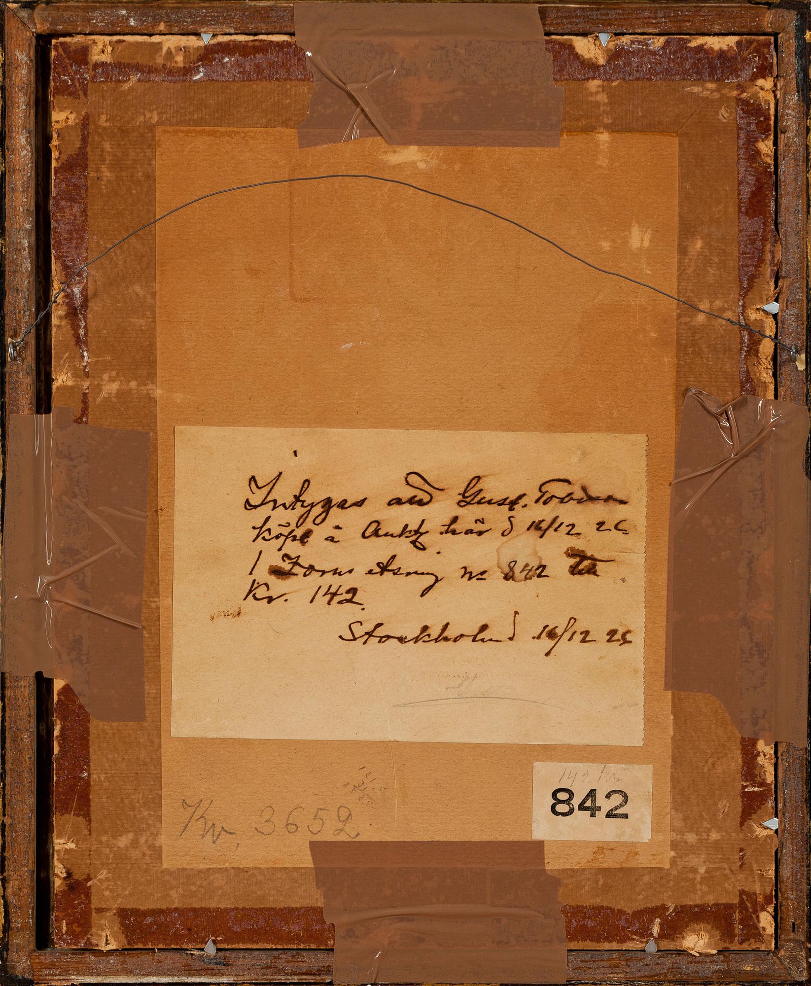 ANDERS ZORN, etsning, signerad och daterad i plåten 1910.