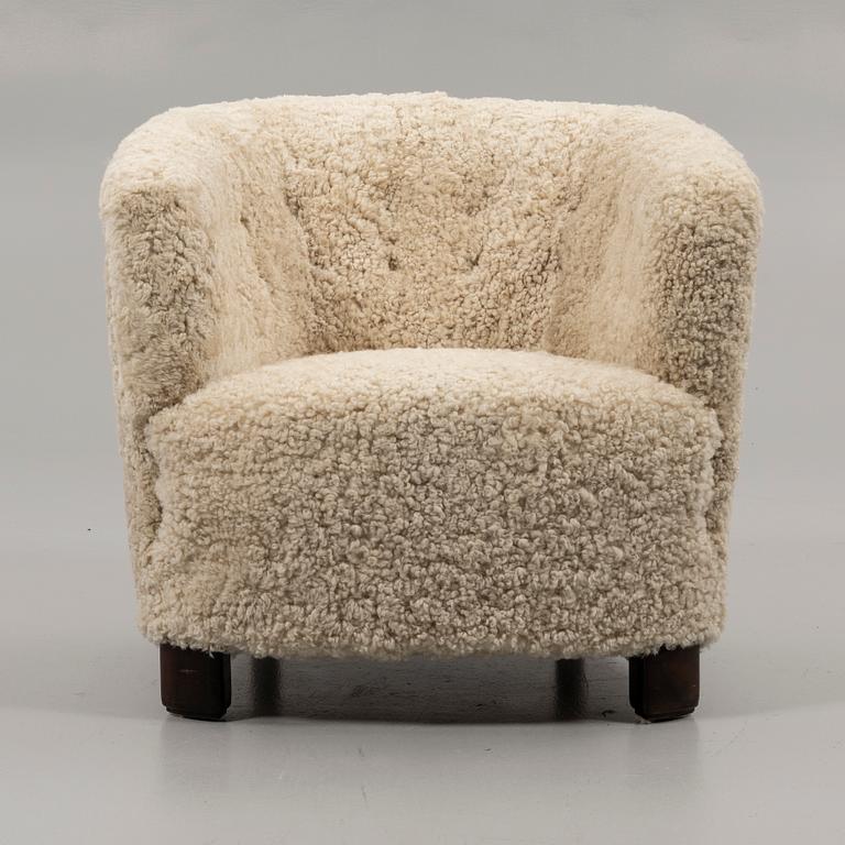 Fåtölj, Scandinavian Modern, Danmark, 1940-tal.
