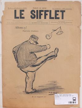 PARTI GRAFISKA BLAD, "Bilder för socialism" och "Le Sifflet".