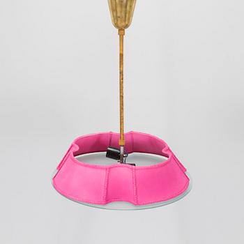 Taklampa, tillverkare PSO Pohjoismainen Sähkö Oy, 1900-talets mitt.