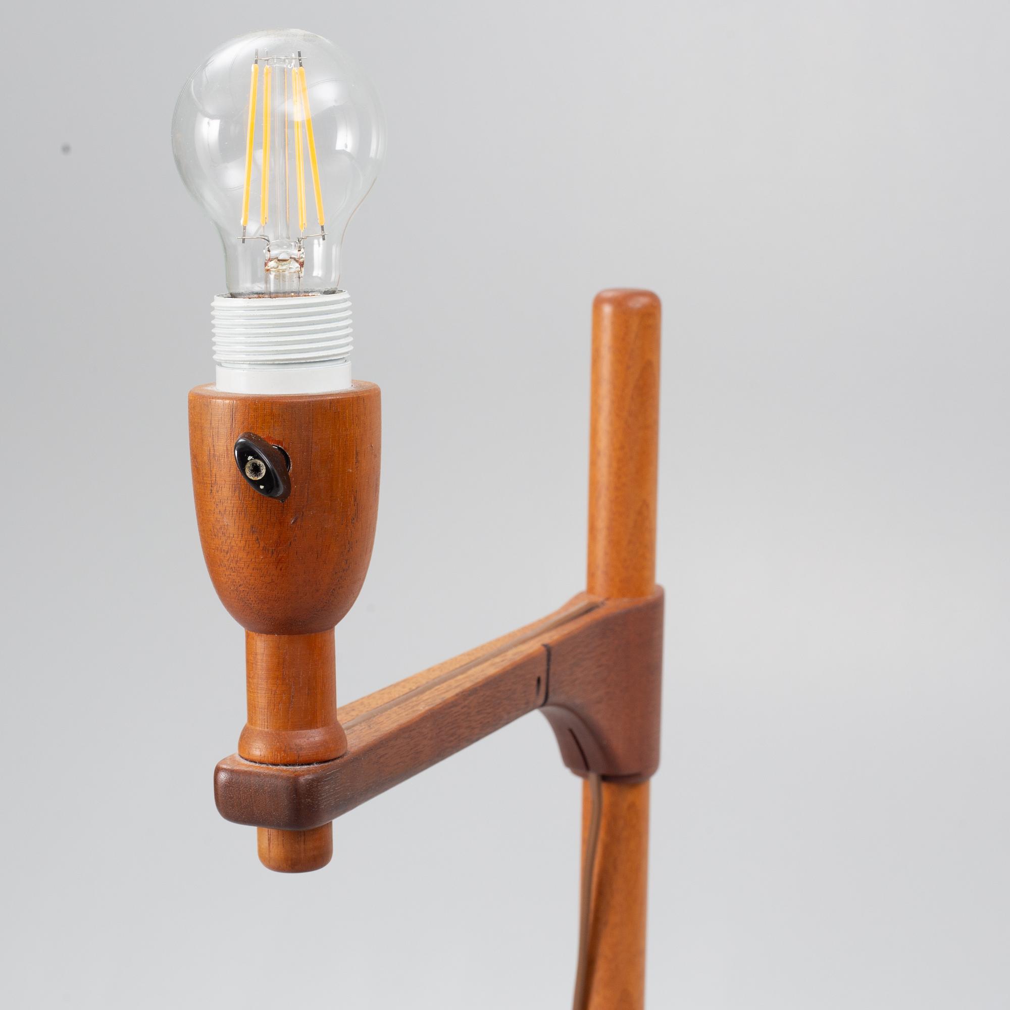 Carl Malmsten, golvlampa, "Staken", 1900-talets andra hälft.