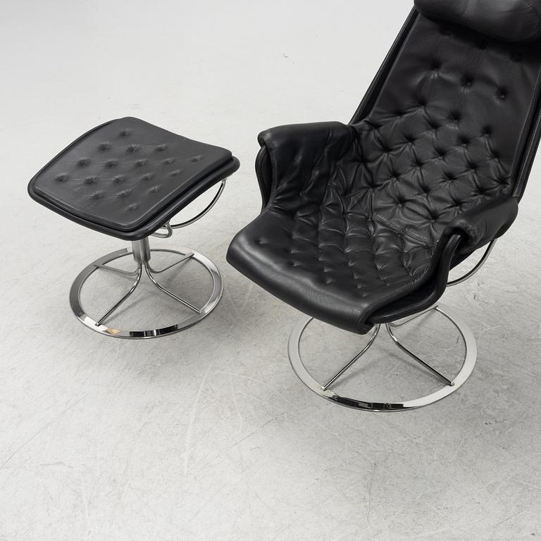 Bruno Mathsson, a 'Jetson' arm chair and a foot stool, Dux and Bruno Mathsson International.