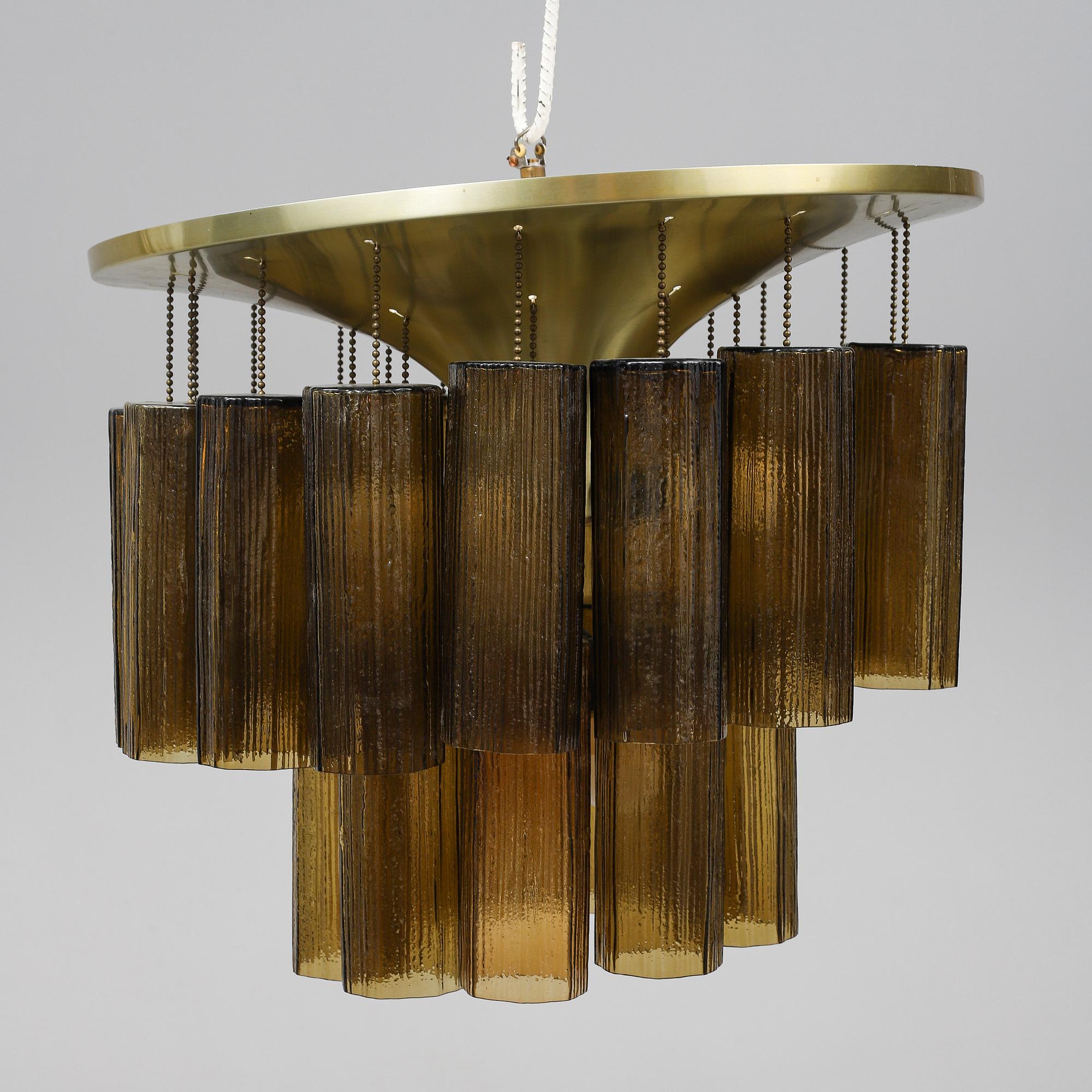 HANS-AGNE JAKOBSSON, a "T882" ceiling lamp, Markaryd, Sweden 1960-70's.