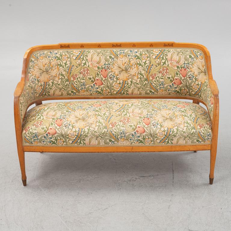 A Jugend sofa, 1910's.