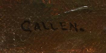 Akseli Gallen-Kallela, Forrest pond.