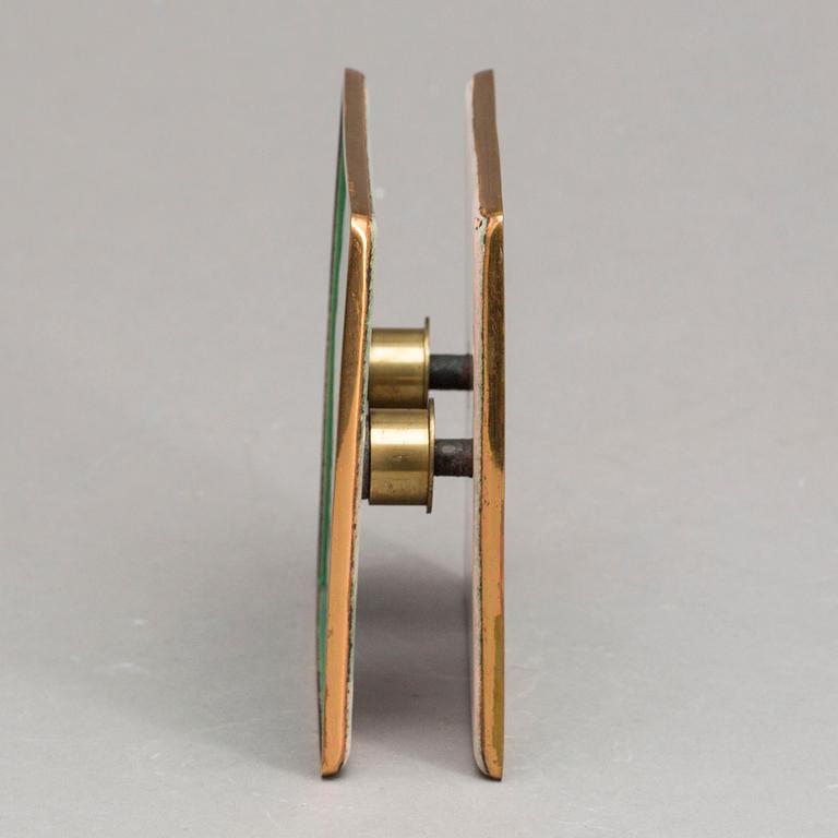 PAOLO DE POLI, door handle for Gio Ponti 1960's.