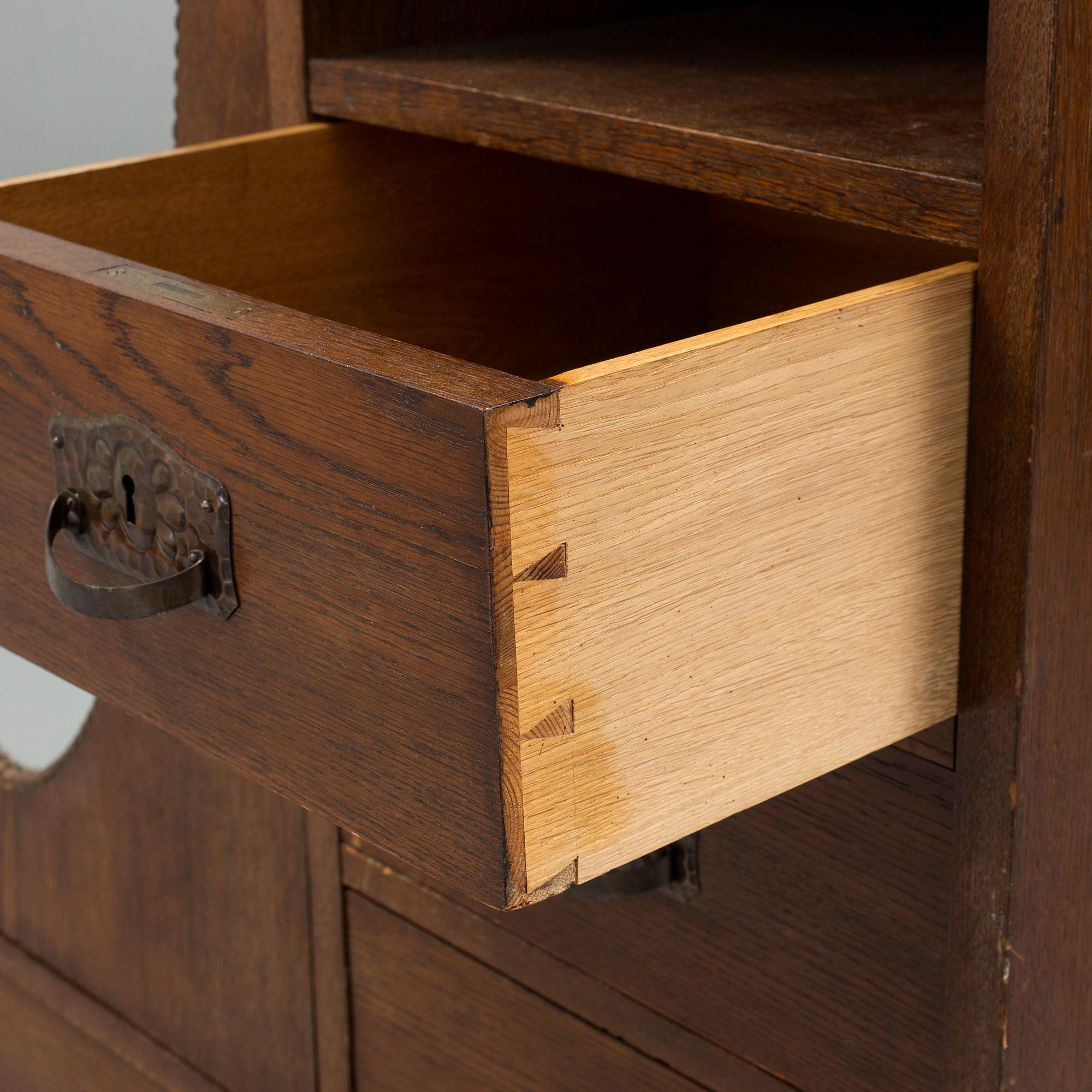 An early 20th century wardrobe.