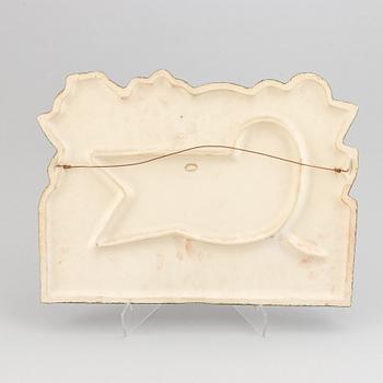 LISA LARSON, a stoneware wall placquer, Gustavsberg.