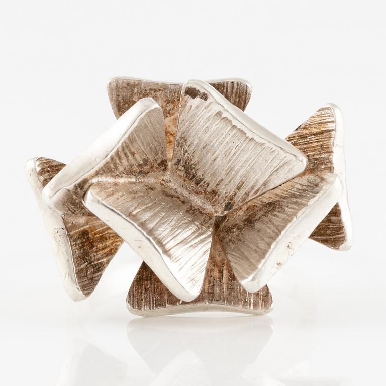 Rey Urban for Åge Fausing, ring, sterling silver, Denmark.