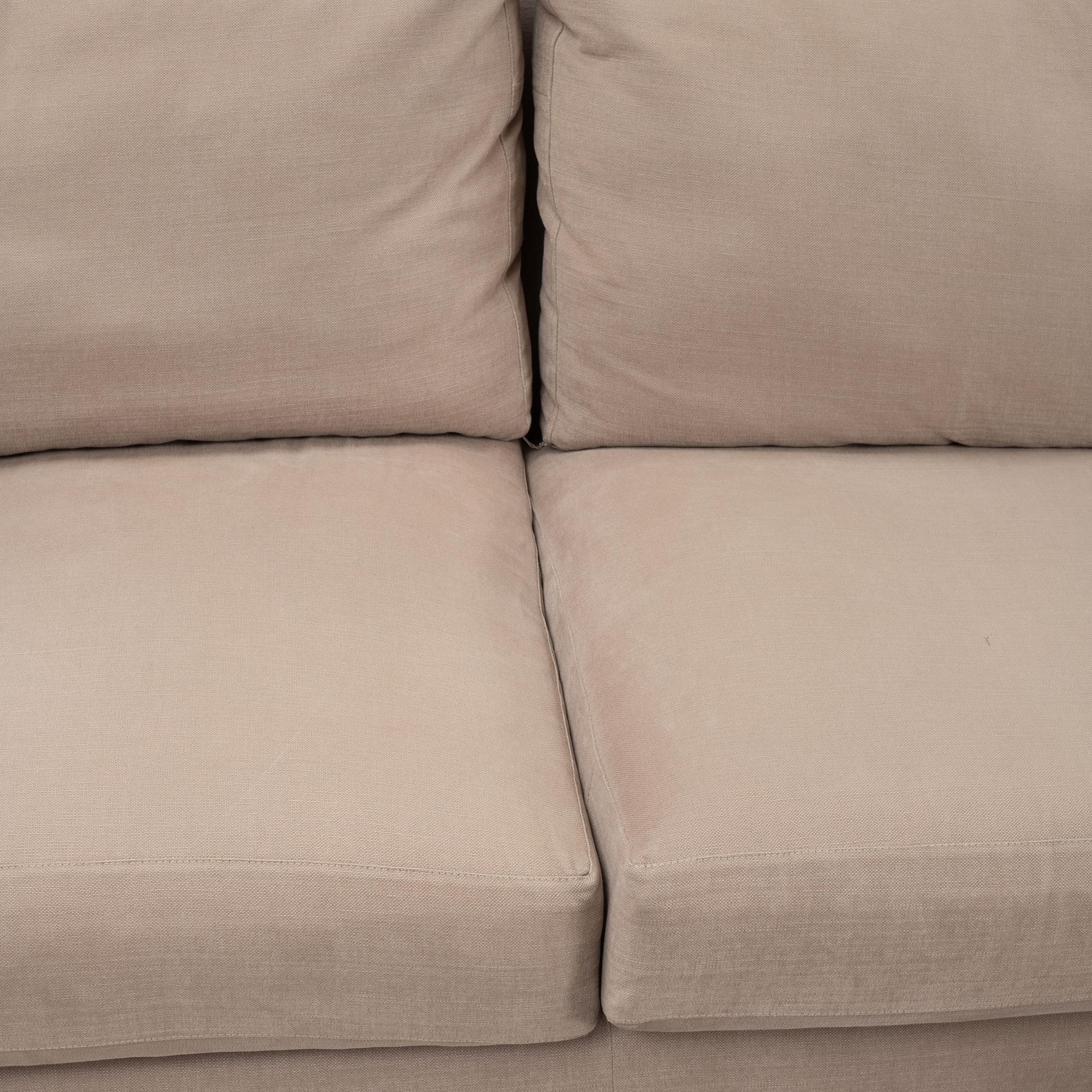 Sofa with chaise longue, "Morris", Fogia.