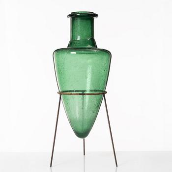 Markku Salo, an 'Amphora' glass sculpture, Nuutajärvi Notsjö, 1989.