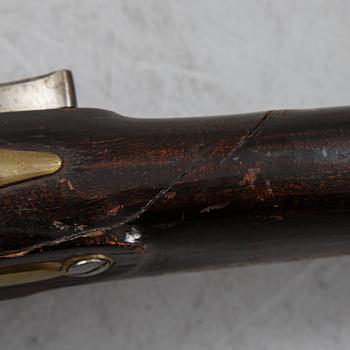 A Swedish flintlock rifle 1788 pattern.