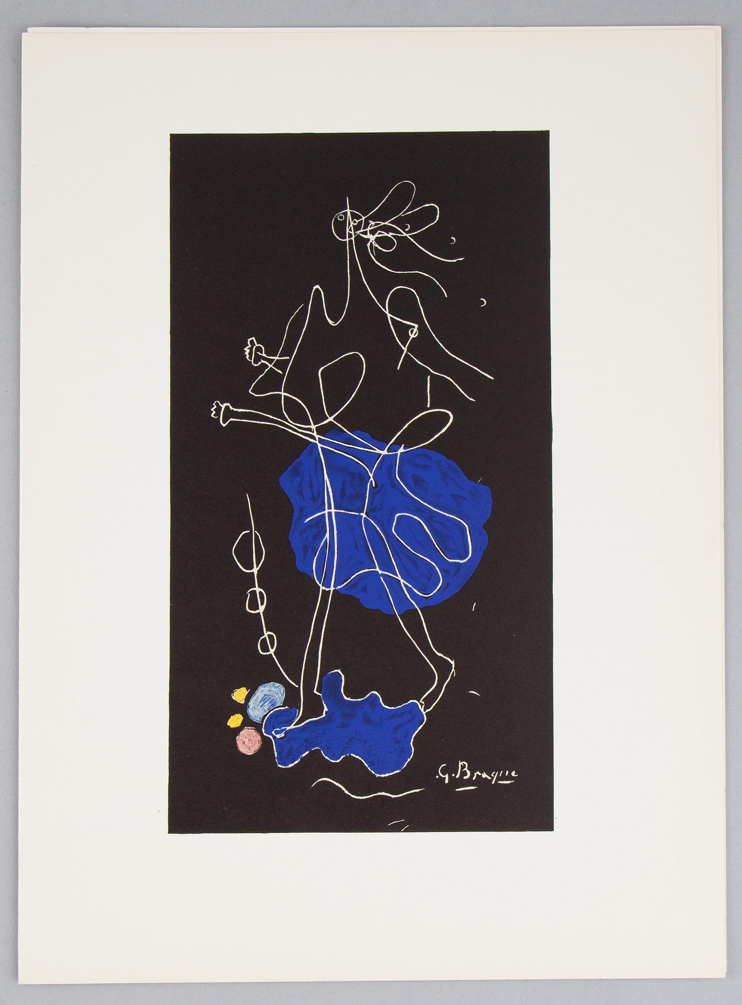 Derrière Le Miroir, 6 st tidskrifter, bland annat Adami, Braque, Miró, utgivna av Maeght.