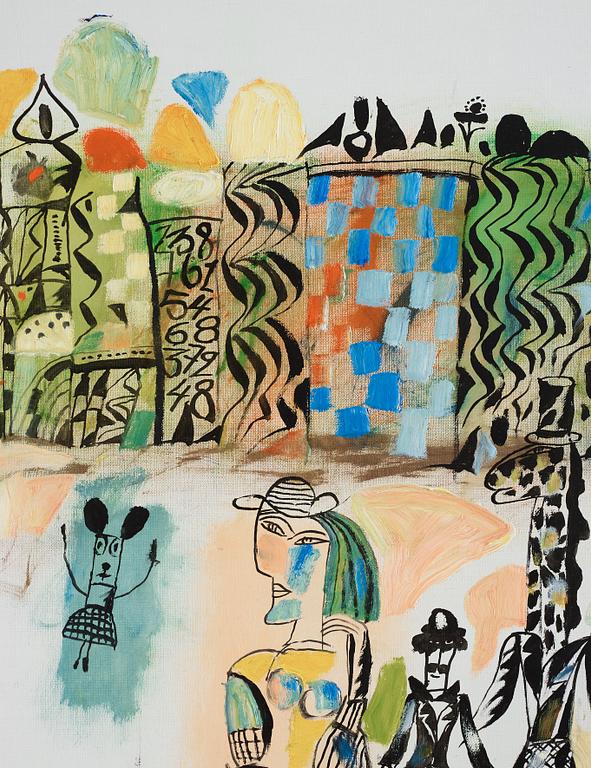 Madeleine Pyk, "Morfar och jag cyklar till slottet".