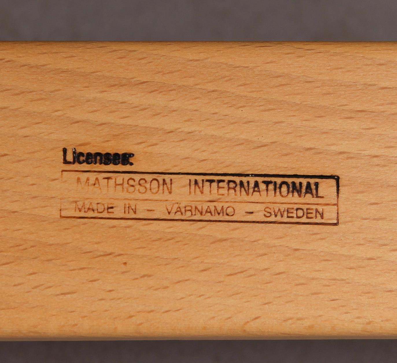 FÅTÖLJ, "Miranda", Bruno Mathsson, Bruno Mathsson International.