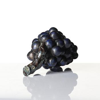 Hans Hedberg, a faience sculpture of a bunch of grapes, Biot, France.