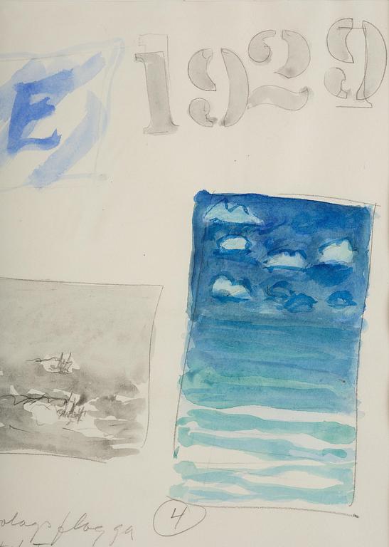 Gösta Werner, "GE 1929".