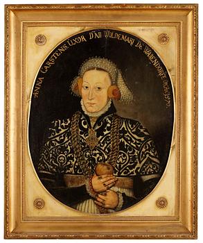 231. "Anna Carstens uxor dni Woldemari de Warendorfe Ob Ao 1570".