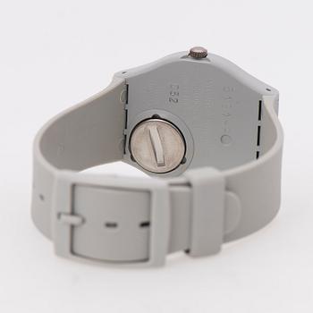 ARMBANDSUR 4 ST, SWATCH, två herr och två damur 1980-tal.
