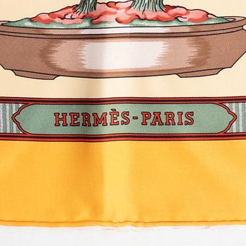 Hermès, scarf, "Les Beaux Jours de Bonsai".